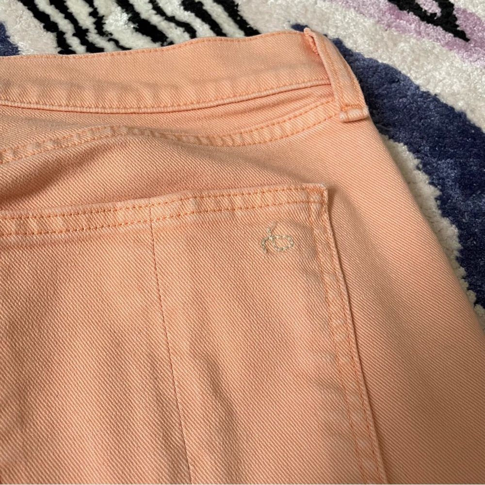 Rag & Bone Orange Jeans Prairie Sun High Rise Skinny Denim 28 18233 W1532O137PRS - Picture 5 of 6